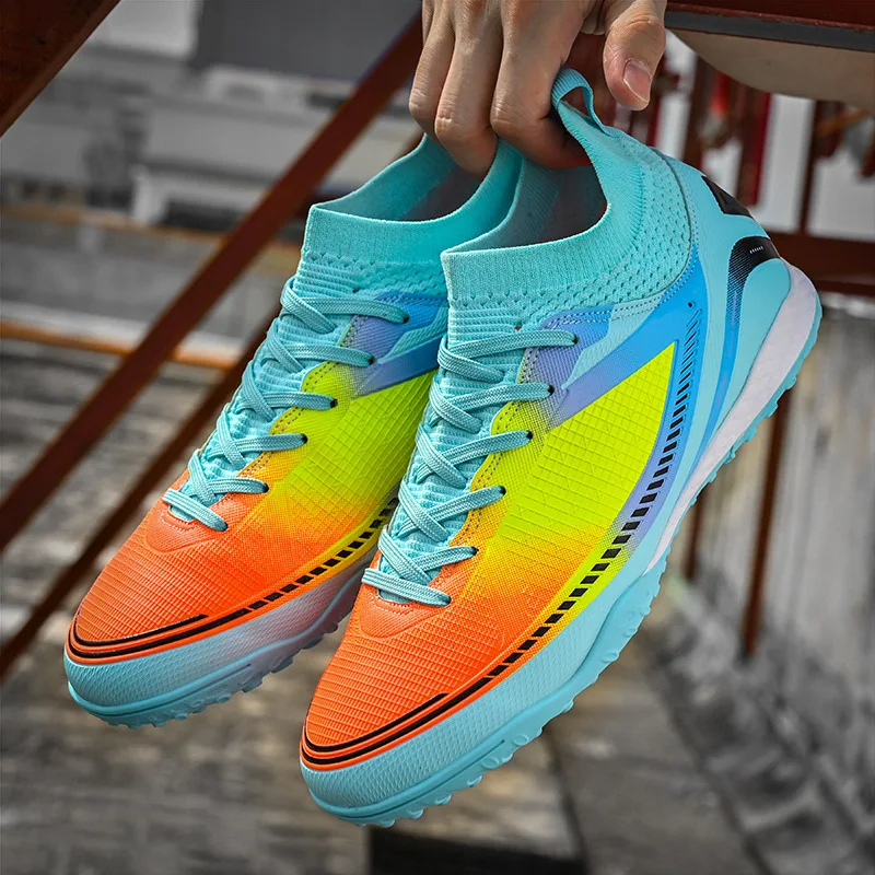 Day Key Manufacturer Cheap Chinese Soccer Indoor Studs Artificial Turf Football Shoes fo aperçu 6