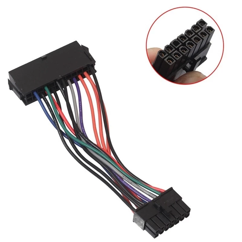 Manufacturing Vendor Factory Price 24 Pin to 6 Pin PCIE PSU ATX Power Adapter Wires Cable and Cable Assembly
