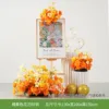 ชุด BF ลายดอกไม้สีส้ม