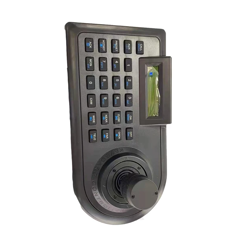 PTZ Keyboard Vehicle 4D PTZ Joystick CCTV Keyboard 3D Joystick Keyboard Analog Camera PTZ Controller for Coxcial Camera