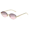 Gold frame-gray-pink