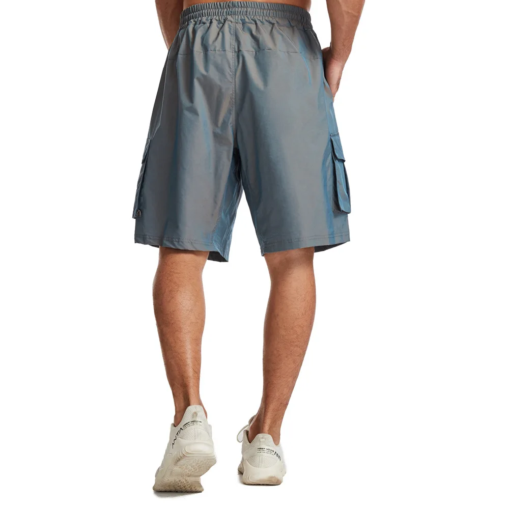 2023 Summer Fashion Men's Short Pants High Quality Custom Polyester 6 Pockets Cargo Shorts Waterproof Gym Sports Shorts624_voghion.com