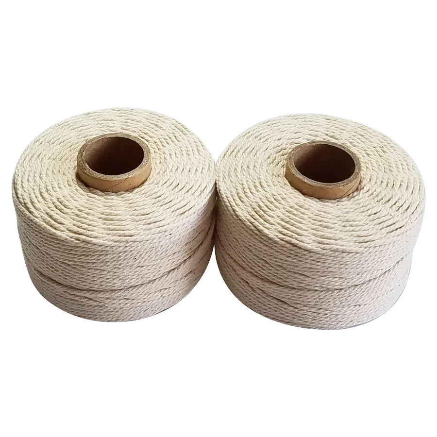 Thick Rope Joycraft Soft Cotton Rope 8MM X 64Ft(20M), 2 Pack Sturdy ...