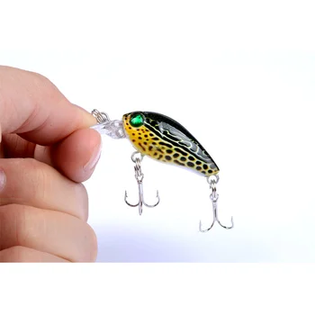 Newbility 4.5cm 4g Plastic Bionic Bait Floating Hard Body Saltwater Sea Pike Bass Crankbait Crank Fishing Lure Minnow – Minnow – view 4