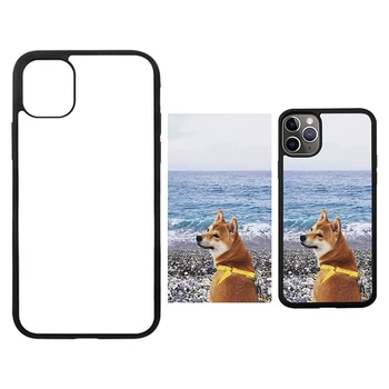 Sublimation Blanks 2D Phone Case Back Cover TPU Soft Rubber for iPhone 11 Pro Max Printable Phone Case DIY Case