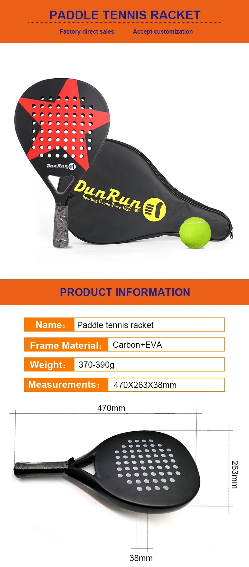 In Stock Paddle Tennis Racket Carbon Fiber Custom Diamond Shape Padel ...