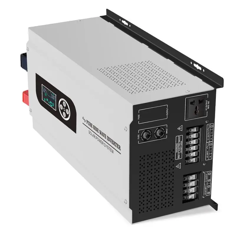 Toroidal Transformer Inverter Hybrid Inverter 5 Kva 24v 48v110v 220v With Ac Charger for Home Solar System