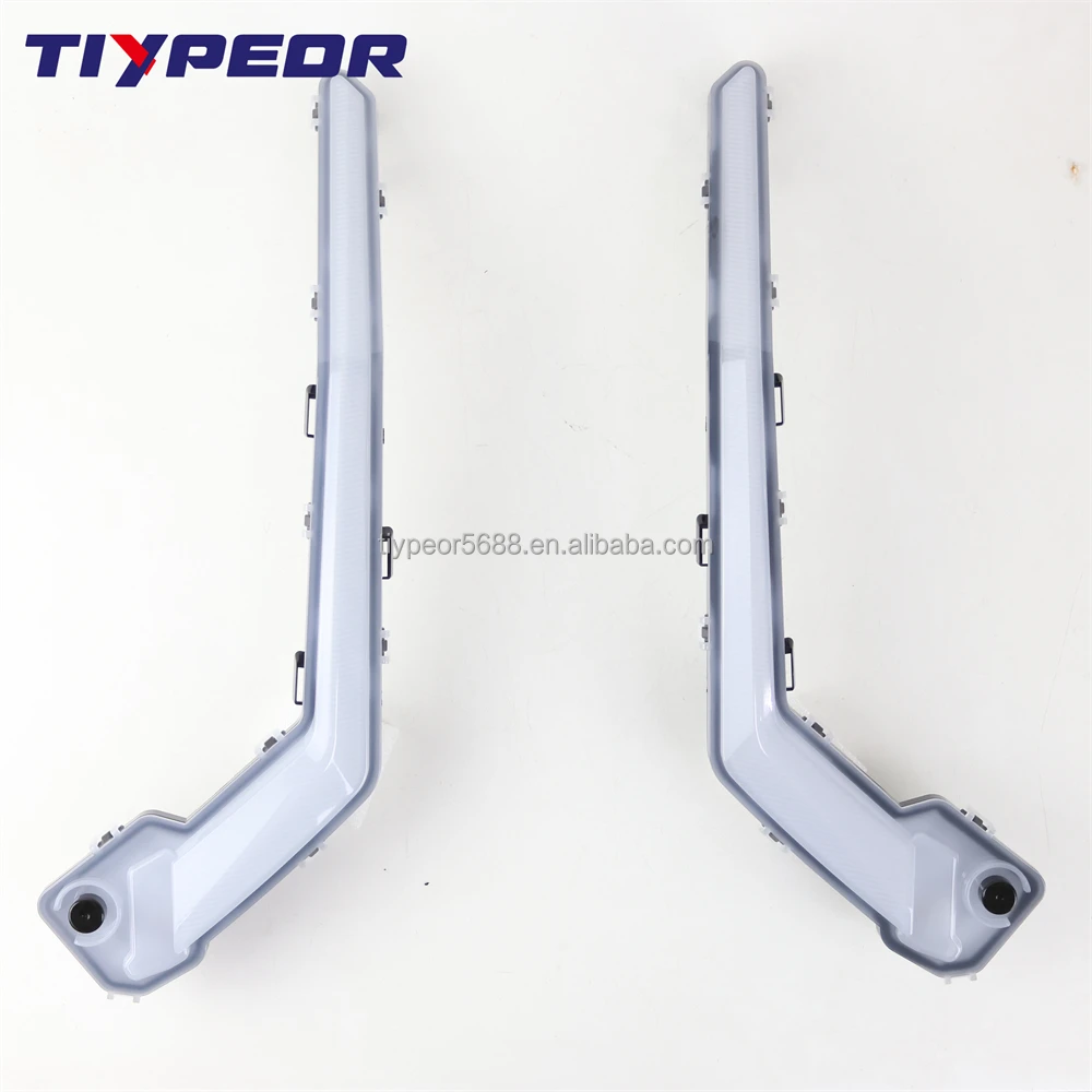 product tiypeor dynamic signature turn signal rgb running light led flowing eyebrow lights for can am maverick x3 turbo r xrc 2017 2018-5