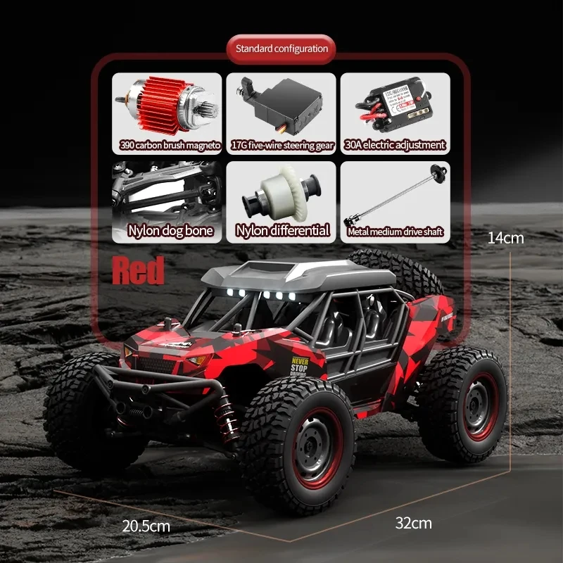 SCY 1:16 50KM/H 4WD RC カー LED トラック SCY 1:16 50KM/H 4WD RC カー LED トラック SCY 1:16 70KM/H または