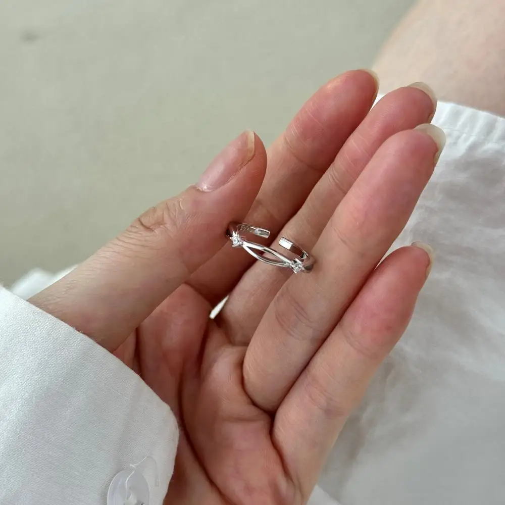 KAKODIY Drop Shipping Knot Ring Women Wedding Engagement 925 Sterling Silver Ring detail 10