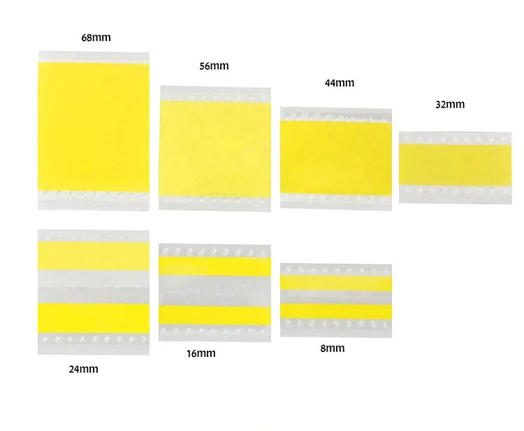 T0182A8  8mm  Yellow  Double Splice Tape for Smt 8mm Carrier Tape Splicing