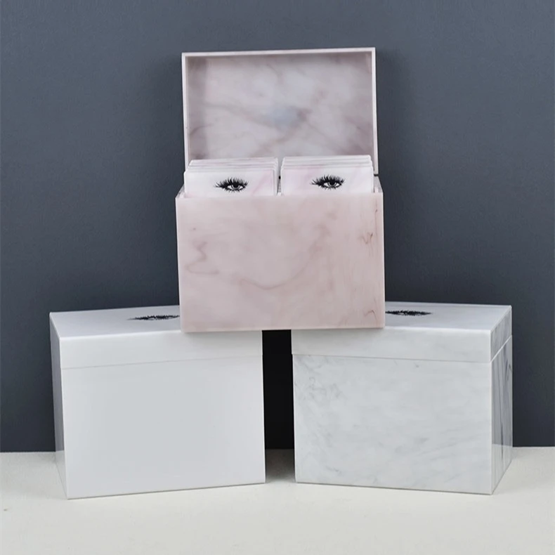 10 Layers Acrylic Eyelash Storage Box Eyelash Holder Extension Tool 5