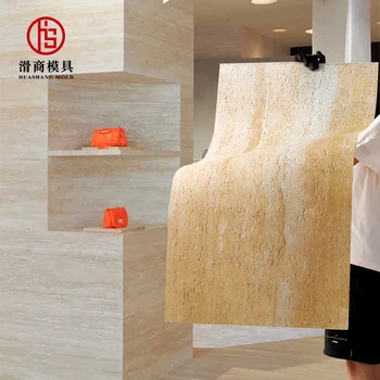 Material flexible ceramic tile wood grain stone wall cladding flexible tile for exterior wall diy decorate