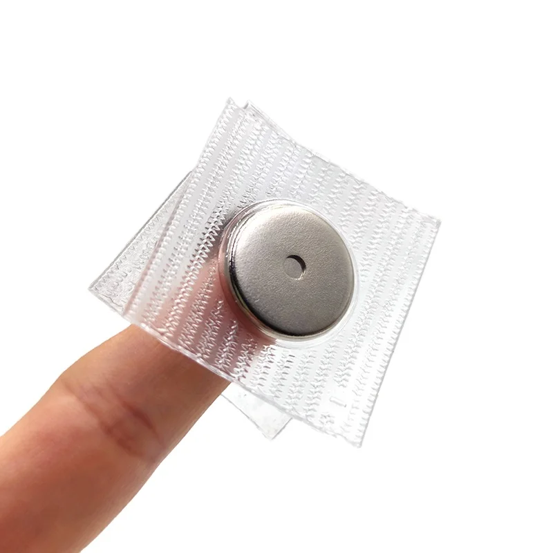 30 Pièces Boutons-Pression Aimantés Doubles Faces Couture - Magnétiques Invisibles PVC