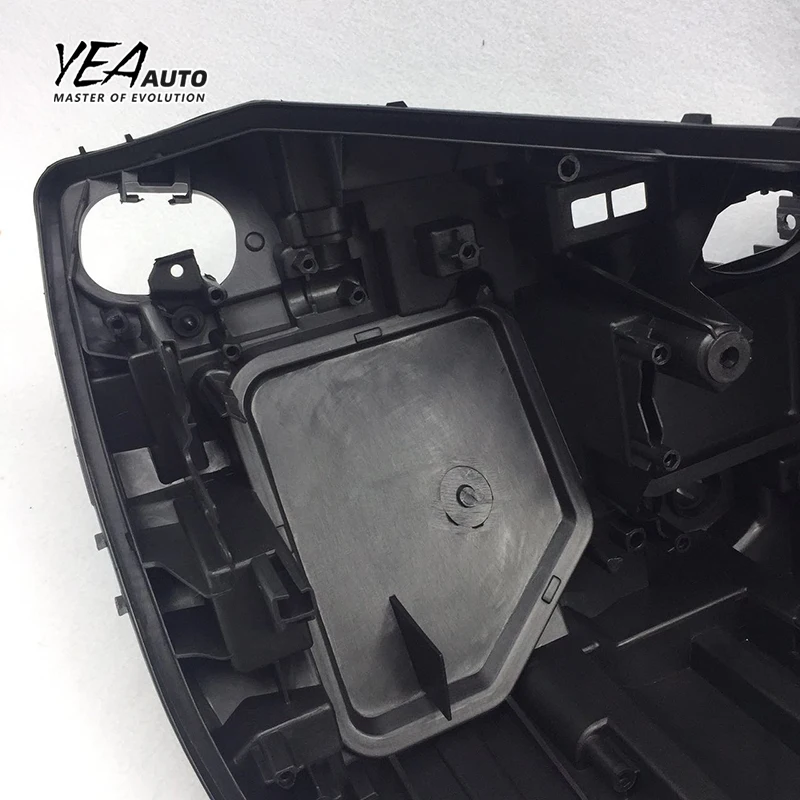 product yea auto car headlight black back base for mercedes benz c class w205 class low version light housing headlamp 2015 2018-32