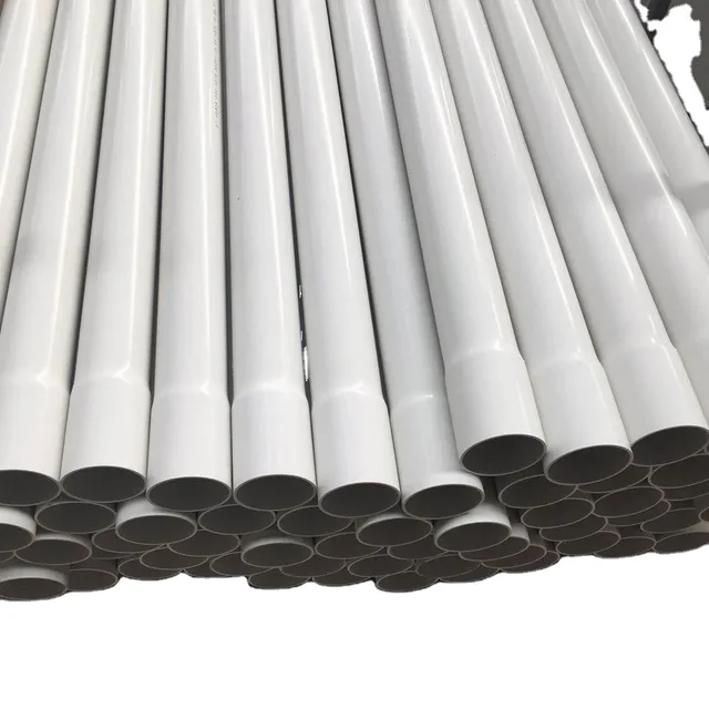 Top sale ASTM D1785 U-PVC conduit pipe SCH40 &SCH 80 pvc pipes/tubes with belled end for water supply