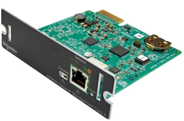 product for a remote monitoring and control of an individual ups the  ap9640 upsnetwork management cardap9640-56