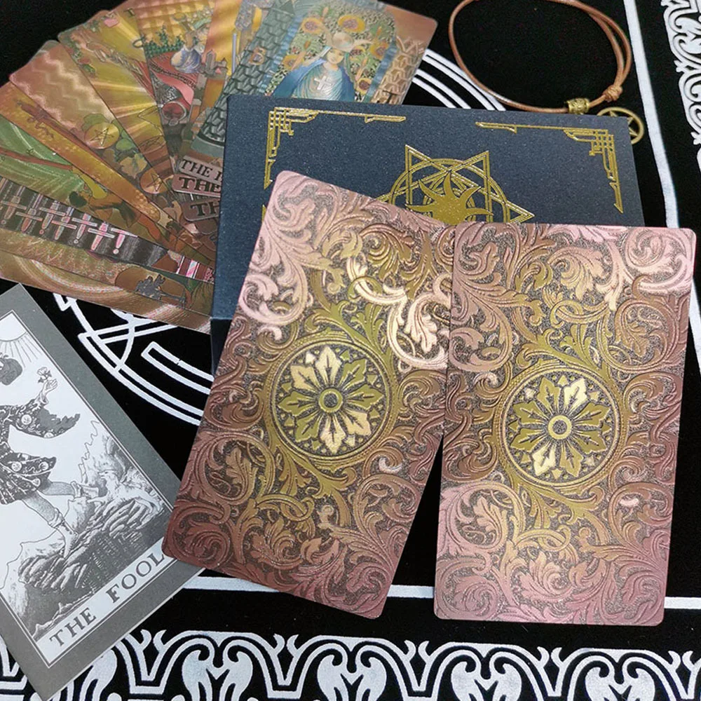 Amazon Hot Selling New Plastic Tarot Card Waterproof Wear-resistant Gold  Foil Craft Spot Card Game Toy Divination Props - Buy Pvc Tarot Cards,Waterproof  And Wear-resistant Gold Foil Craft Cards,Divination Tools Product on