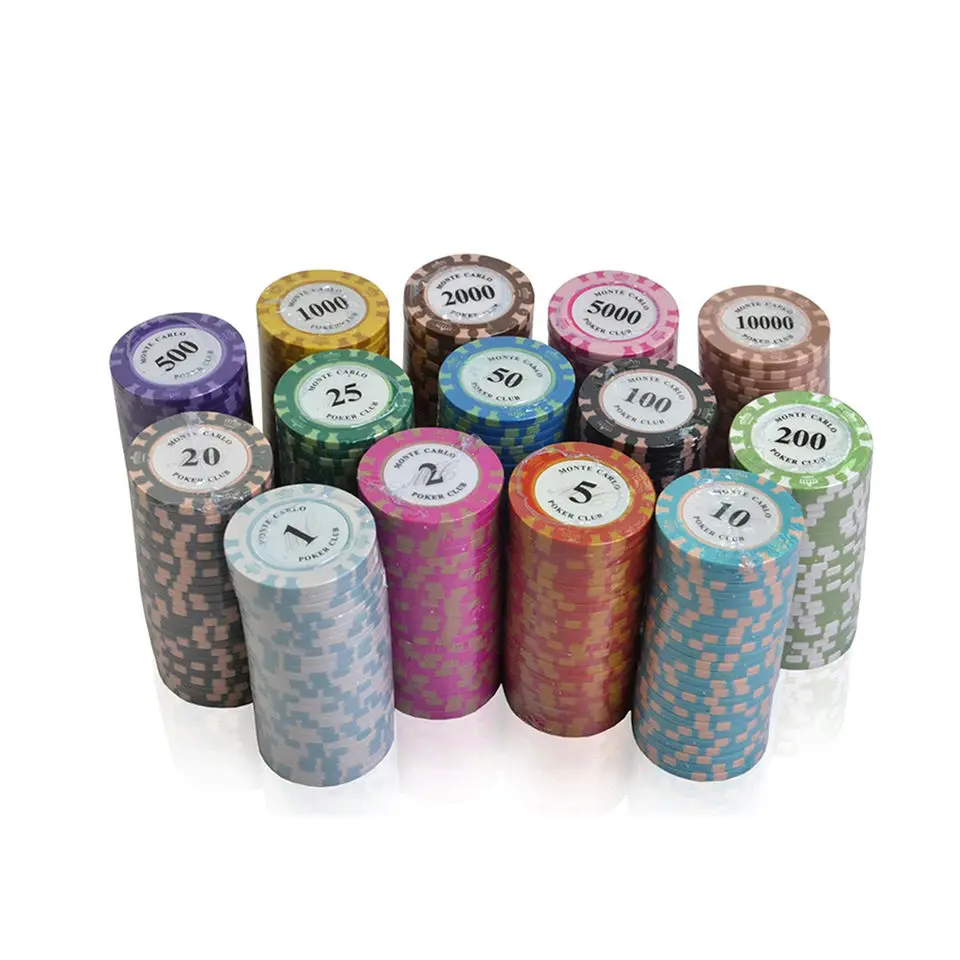 11.5 Gram Casino Chips Custom Poker 500 Complete Poker Playing Game