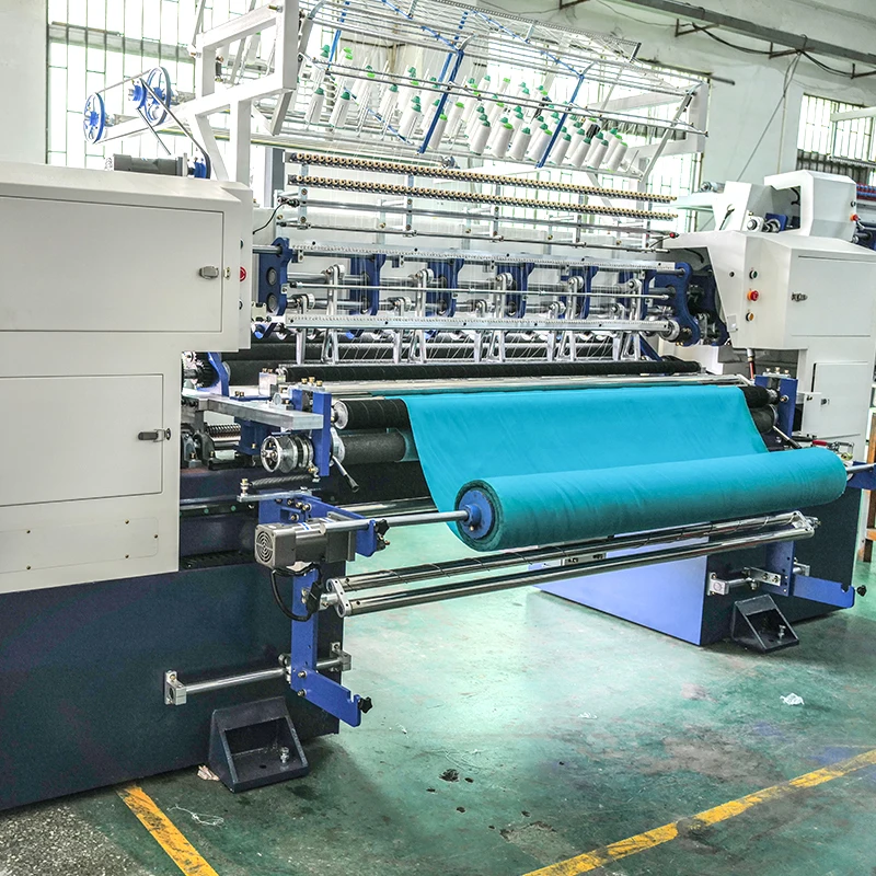 Tongda TD-128-2B Computerized Comforters/Bed Sheet/Curtain Fabric/Duvet/Cloth Making Lock Stitch Multi Needle Quilting Machine