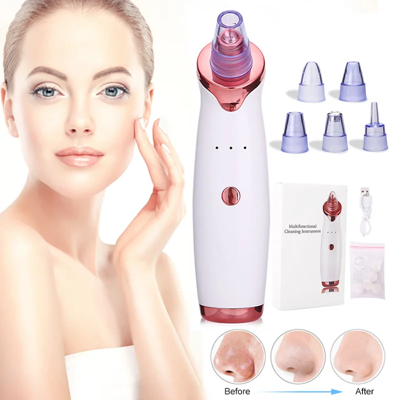 Dropshipping Service Blackhead Remover Facial Lift Face Cleaner Vacuum Function Blackhead Remover