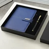 Set de tres piezas caja regalo azul