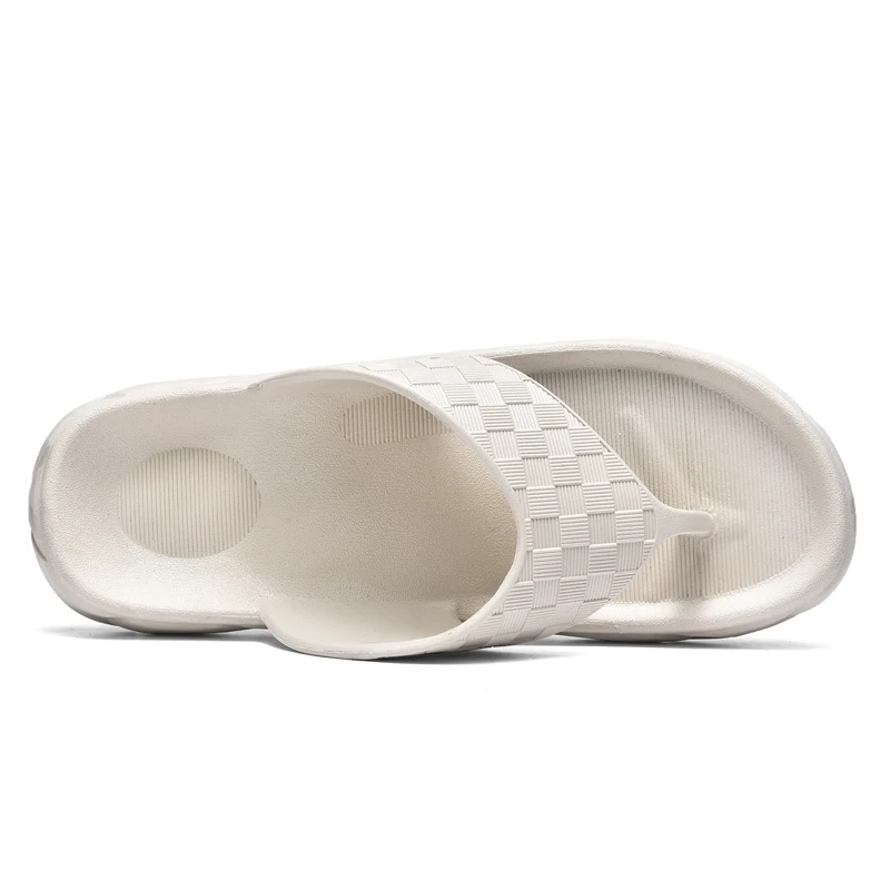 Tong - L'été Tongs Pour Hommes - Plage Chaussures - Couleur Uni - Type Navy Blue - Sport