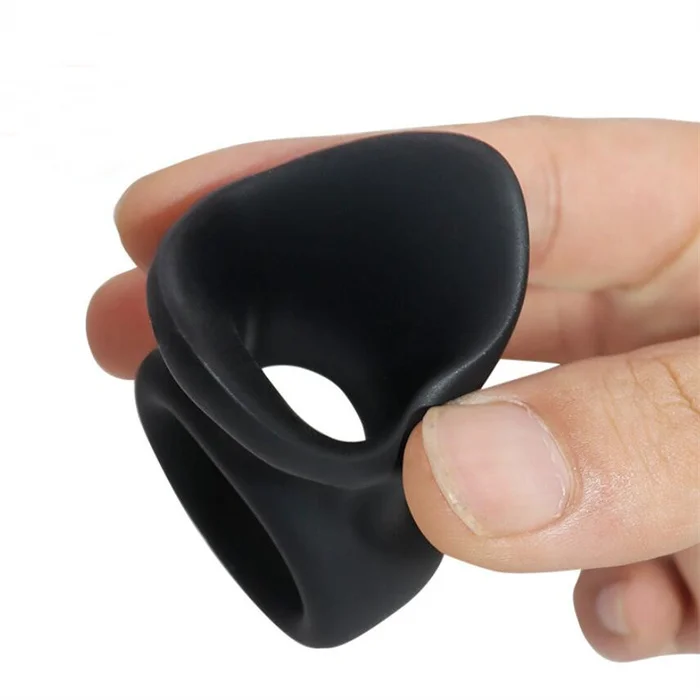 New Design Adult Men's Silicone Dick Ring Sex Toys Delay Ring For Enhanced Performance_voghion.com