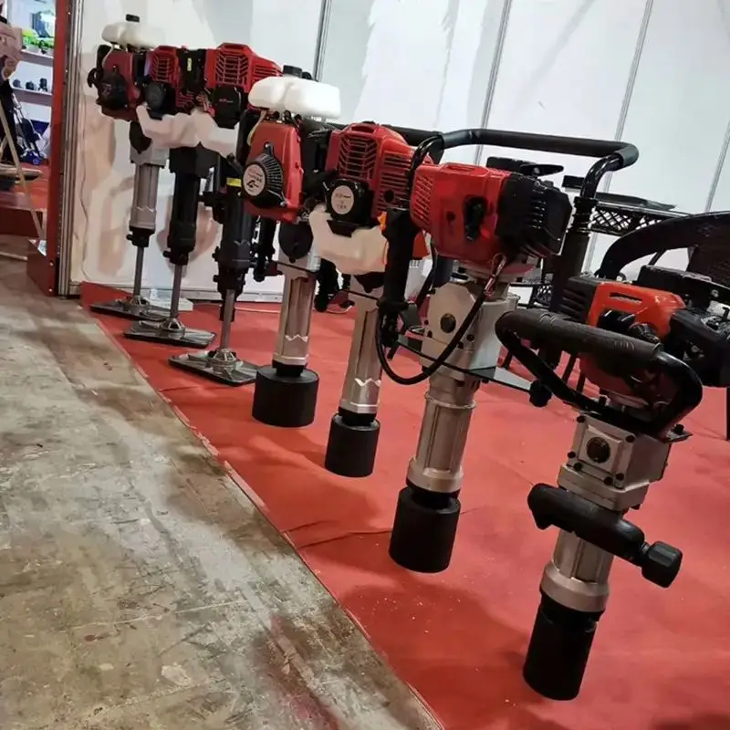 Powerful Petrol Piling Driver Handheld Gasoline Power Post Driver
