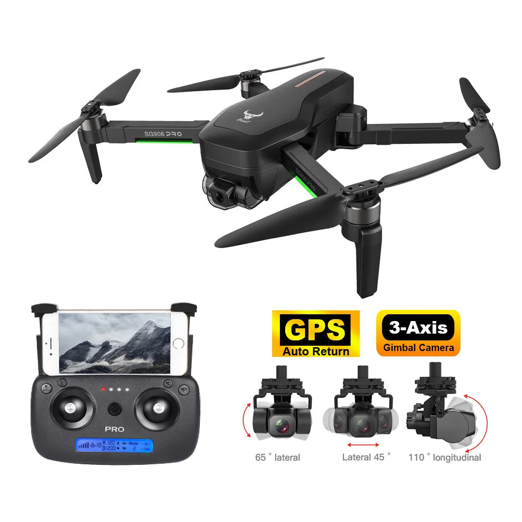 2020 SG906 Pro 2 1.2KM FPV 3-axis Gimbal 4K Camera Wifi GPS RC Drone Quadcopter 