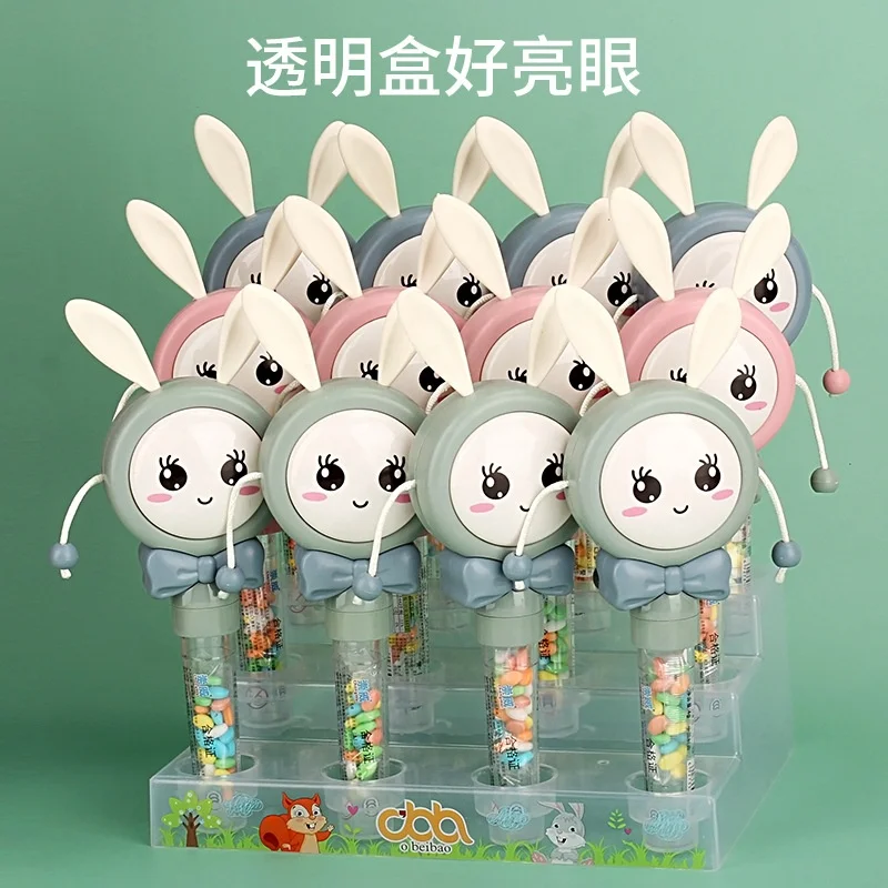 2023 Новинка с рисунком «кролик» Для малышей погремушка зуб присутствие остатков клея жевать мягкий клей От 0 до 3 лет детские конфеты планшет сладкий сахар