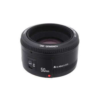 YONGNUO YN50mm F1.8 AF MF Lens YN 50mm Auto Focus Lens for Ni Kon  DSLR Cameras detail image