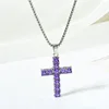 N0172-7 4*4mm Square Purple CZ