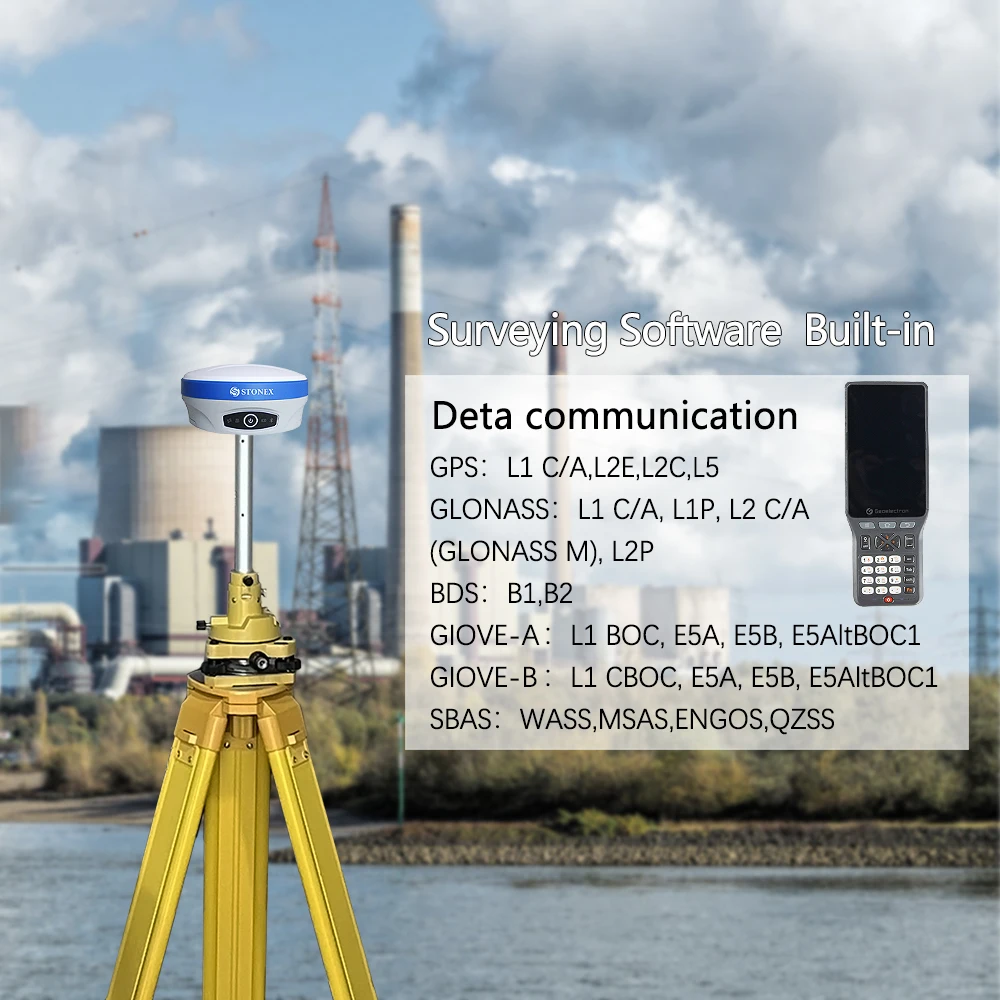 Stonex S9ii/s900a/s900+ Professional Gps Rtk Surveying Instrument High ...