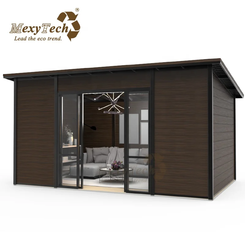 High Quality Custom Colorful Fireproof Shed Timber Garden Wooden Wpc Sheds for Sale