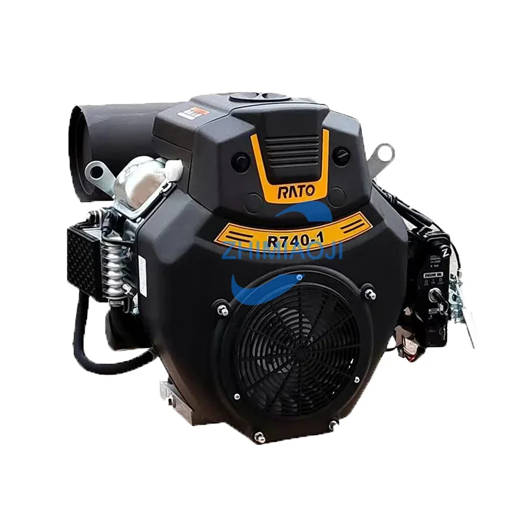Rato R740D 16.8HP 4-Stroke Twin Cylinder Gas Engine - OEM