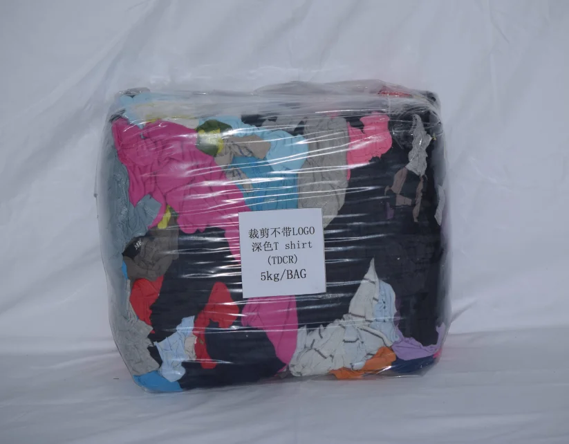 Textile Waste Dark Color Good Water Absorption Marine Cleaning Cotton ...