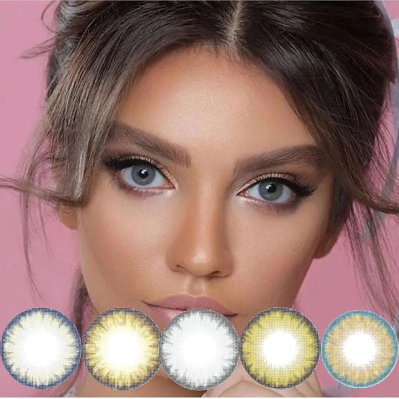 the new comfortable soft magic color 1 year contact lenses