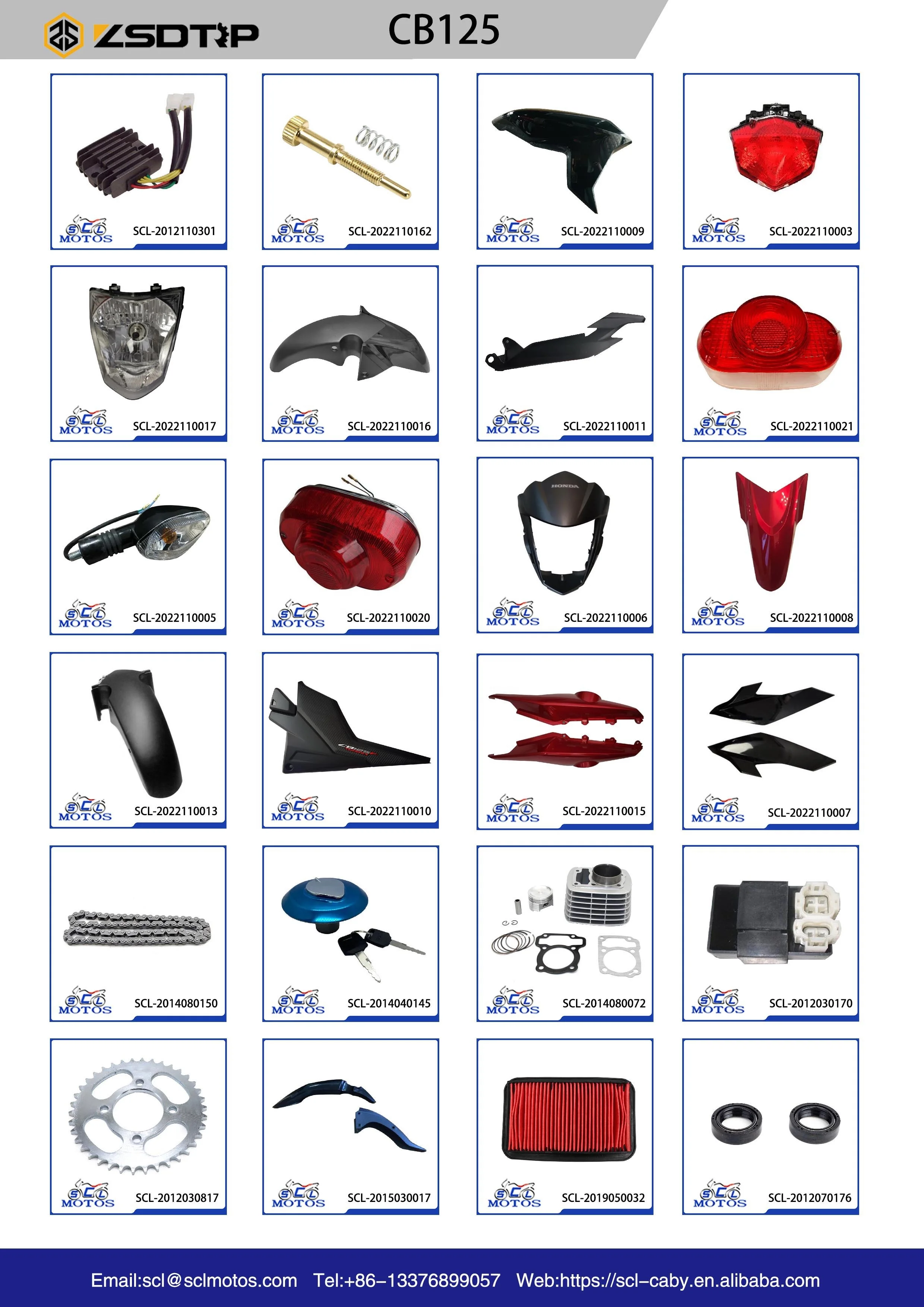 Wholesale Side Upper Cowling Motorcycle Accessories