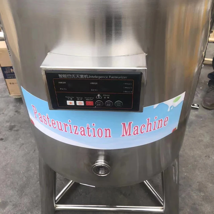 30L 50L 75L 100L Factory Price Small Automatic Milk Pasteurization Machine for Making Yoghurt