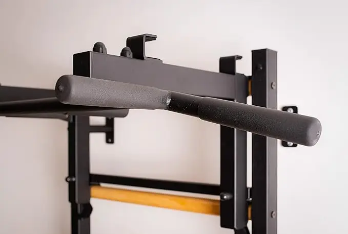 Wellshow Wooden Swedish Ladder Wall Stall Bar Indoor Chin up Bar Workout Equipment for Home Exercise Physical Therapy Gymnastics