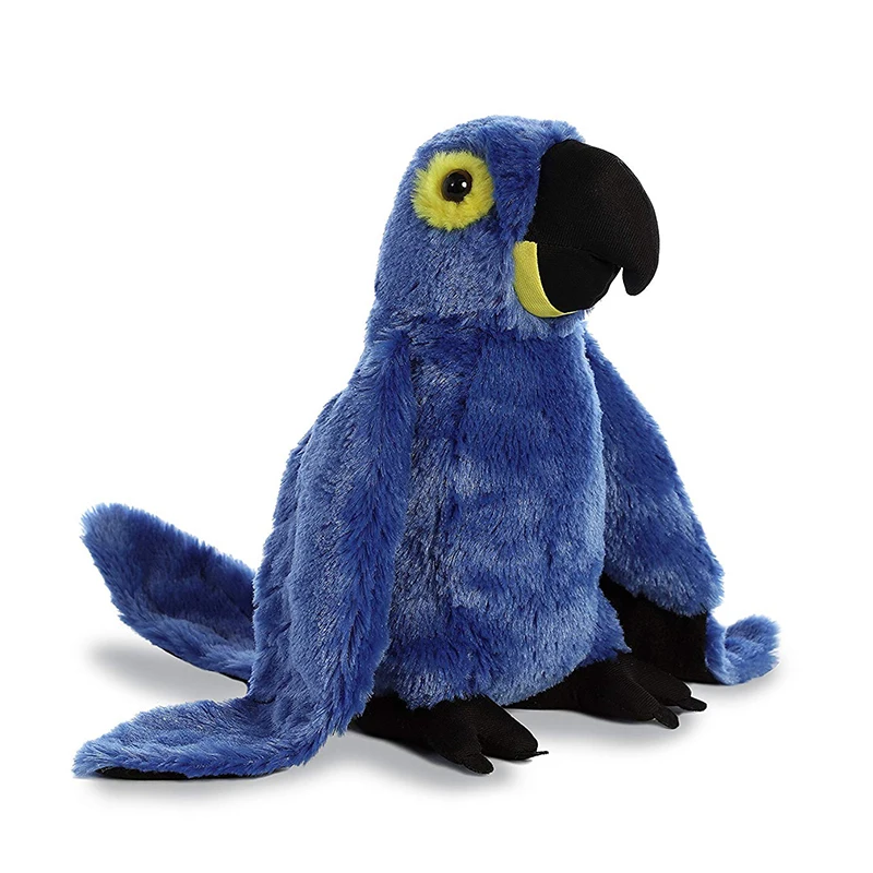 blue macaw toy