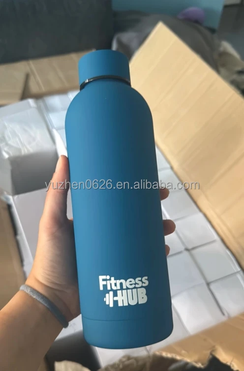 Customized Logo Reusable Gym Sport Metal Bottles Stainless Steel Vacuum ...