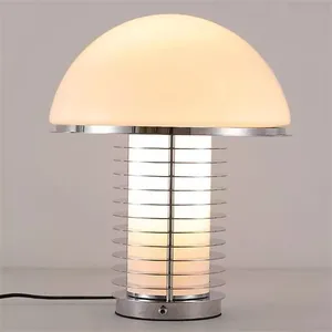 Modern Designer Stainless Steel Glass Floor Lamp for Bedroom Luxury Living Room Hotel Study-Bedside Table Lamp