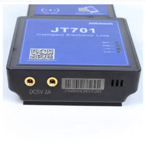 Jointech JT701 Mobile APP SMS Remote Unlock RFID Unlock Electronic Container GPS Tracking Padlock