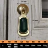 Vertical green stripes