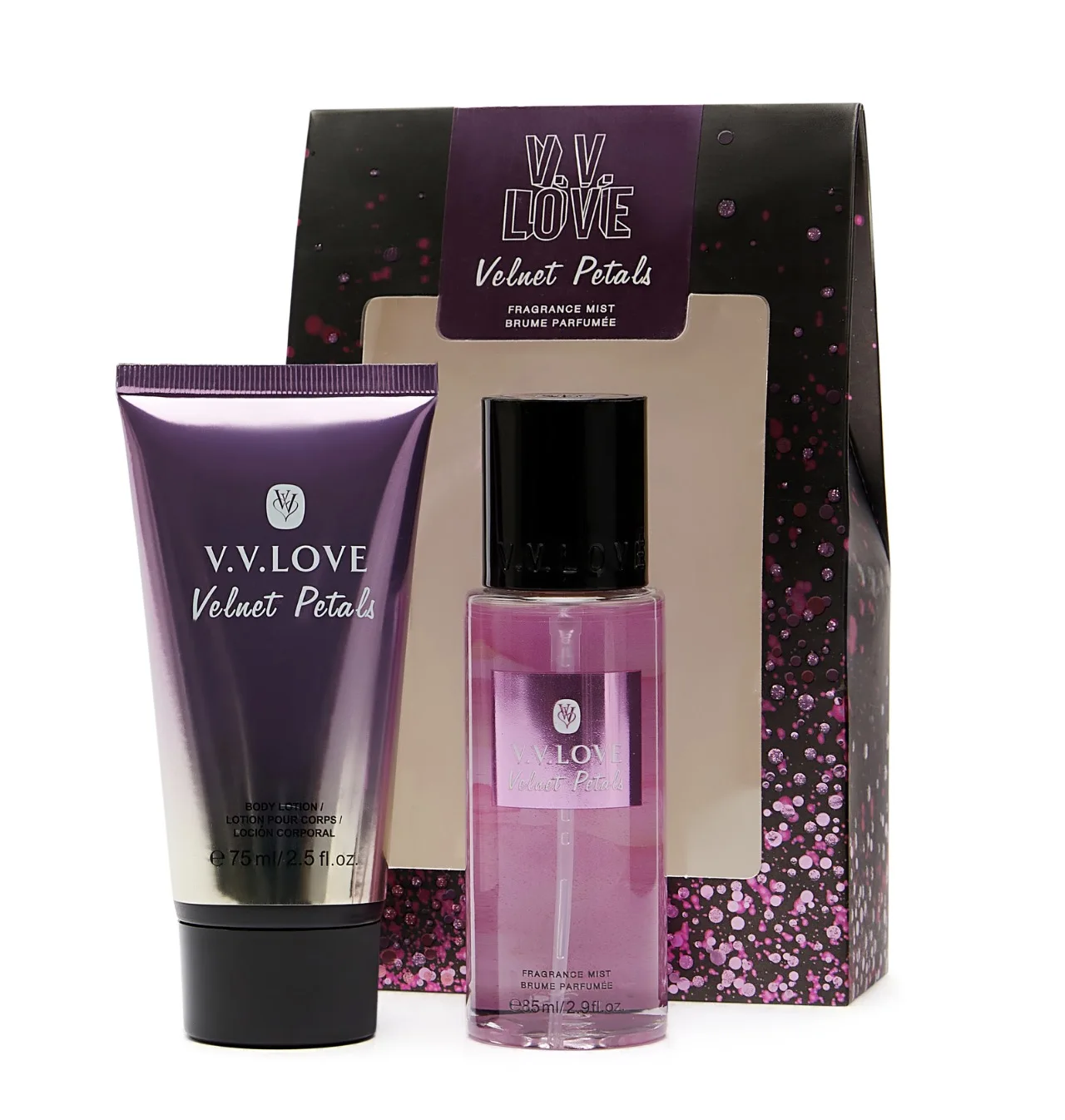 V.vlove Body Mist Spray Fragrance Body Mist With Body Lotions Works
