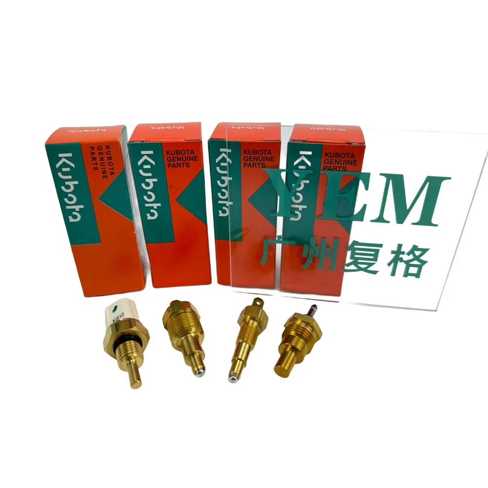 Replaces Water Temp Sensor Engine Parts for Kubota V1305 V1100 V1200 V1405 V1512 V1502 V4000 V4300 V6108 S2200 S2600 S2800