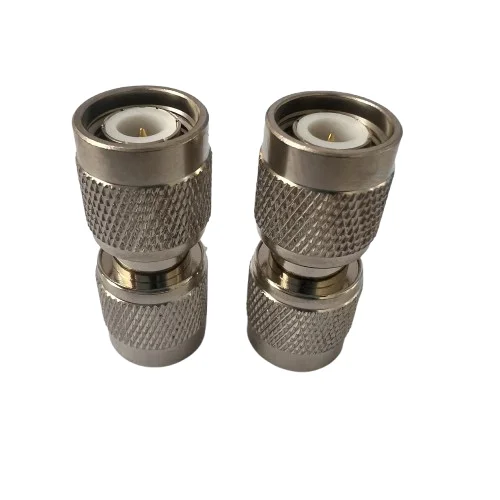 TNC-JJ Connector Adapter Nickel-plated Copper TNC Male to Male Connector Adapter