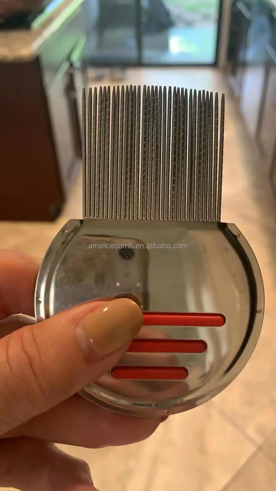 Wholesale Best Quality Nit Free Comb Terminator Lice Comb For Pet Head
